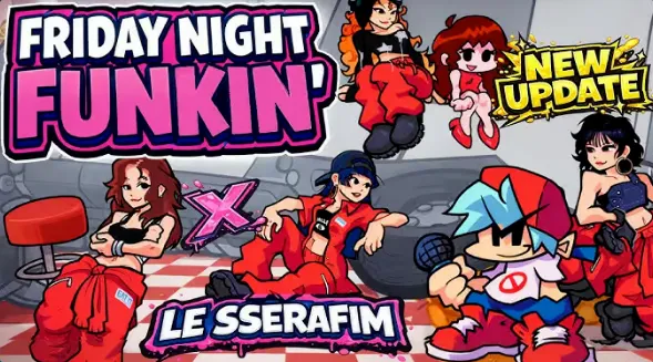 FNF Spaghetti (LE SSERAFIM)