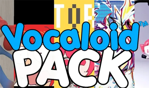 FNF Vocaloid Pack Free Play song selection screen
