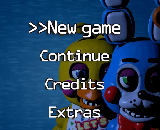 Story mode and week select in FNF Vs. FNAF 2