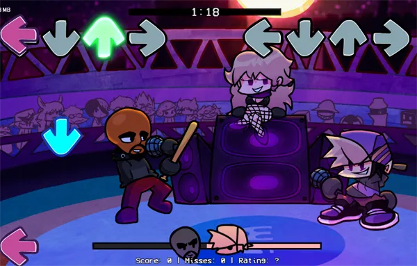 Notes and judgment line in FNF Vs Matt Voiid-Sides