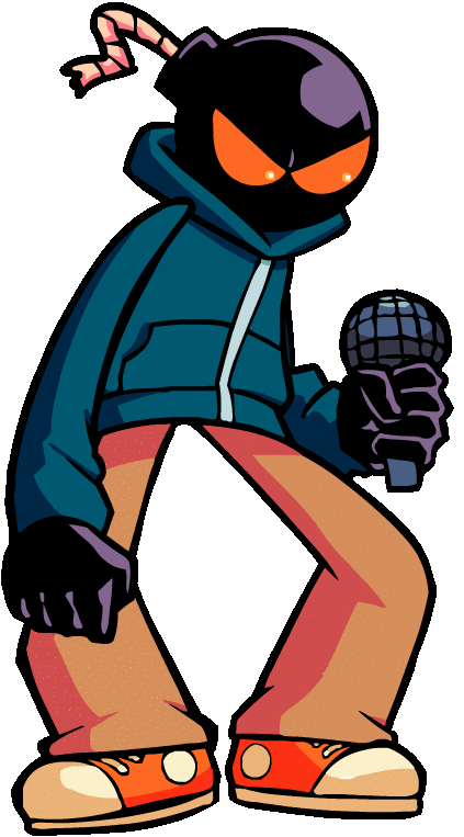 Whitty character from FNF Whitty vs Boyfriend Fire Fight